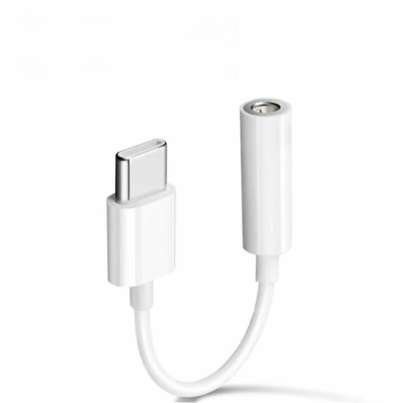 

Type C To 3.5MM Audio Jack Adapter Music/Calling for Huawei P20 Pro Mate10 20 Pro Xiaomi 6 6x Converter