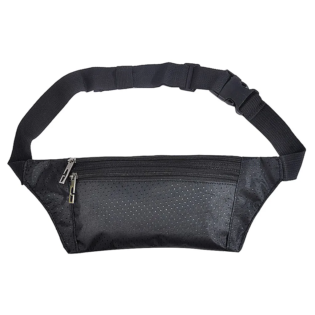

Men Women Simple Leisure high quality Solid Plastic Waterproof Sport Fitness Waist Packs fanny pack heuptas30H