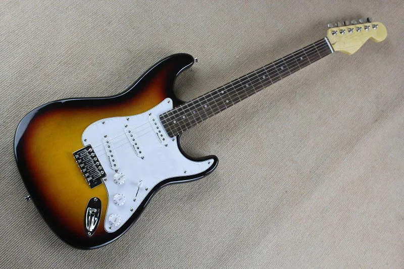 Заводская магазин новый Одежда высшего качества ST Stratocaster Электрогитары в