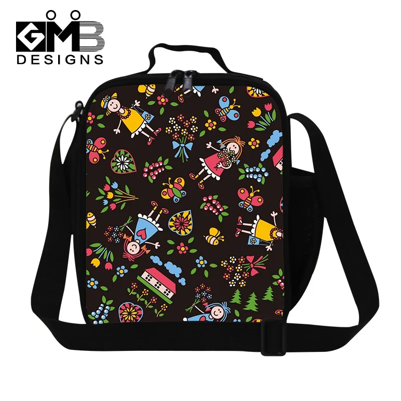 Us 16 99 26 Off Black Lunch Cooler Bag For Boy School Mens Cool Box Insulated Food Work Container Kids In