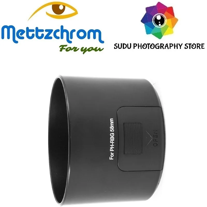 

Mettzchrom PH-RBG 58mm Lens Hood For Pentax SMCP-DA 55-300mm f4-5.8 ED Lens