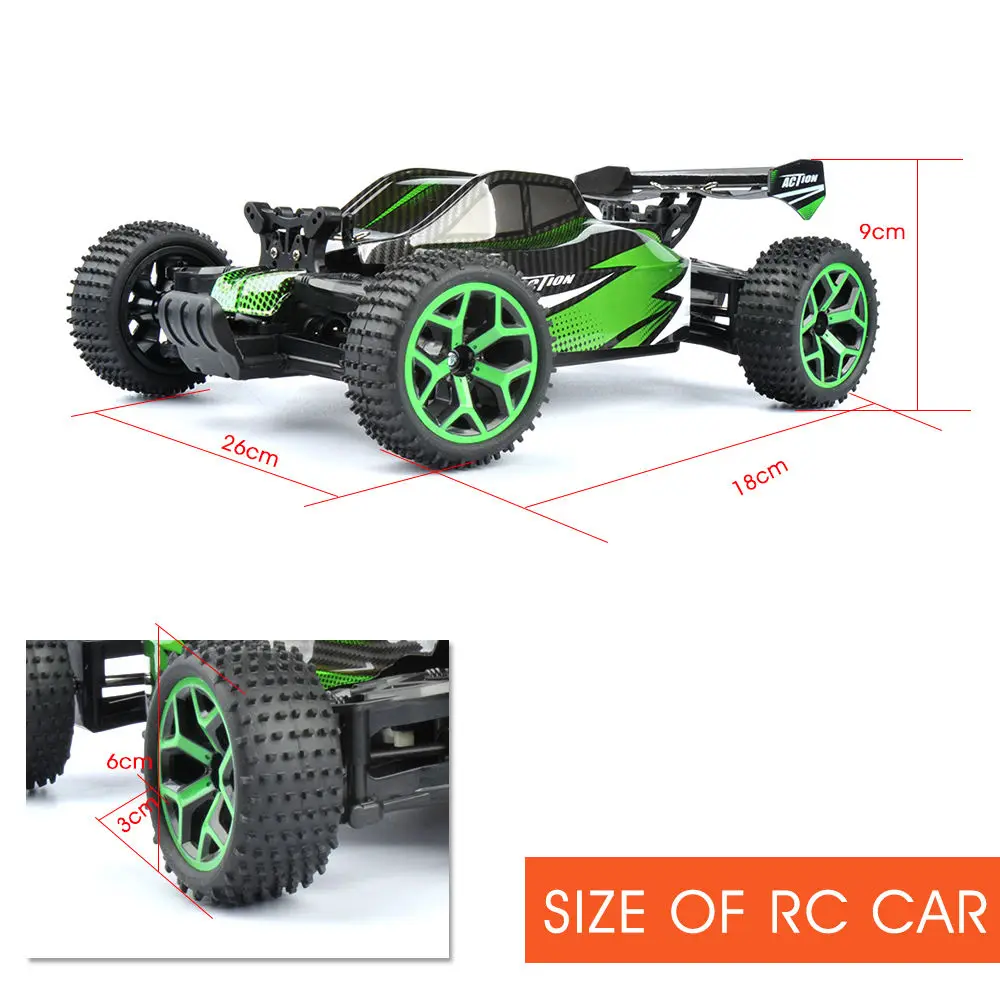 1/18 Радиоуправляемая машина 2,4G 4CH 4WD 20 км/ч высокоскоростные машинки Scal RC игрушка рок-сканеры с двойным приводом багги автомобиль с дистанционным управлением Рождественский подарок