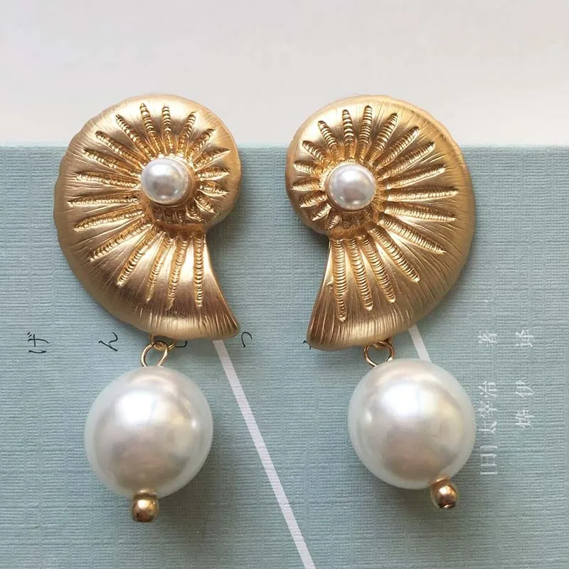 pearl earrings
