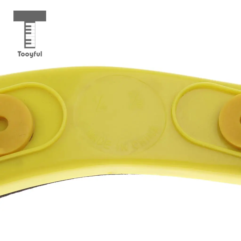 Tooyful Colorful Adjustable Violin Shoulder Rest Musical Support for 1/4 1/8 Violin Fiddle Parts