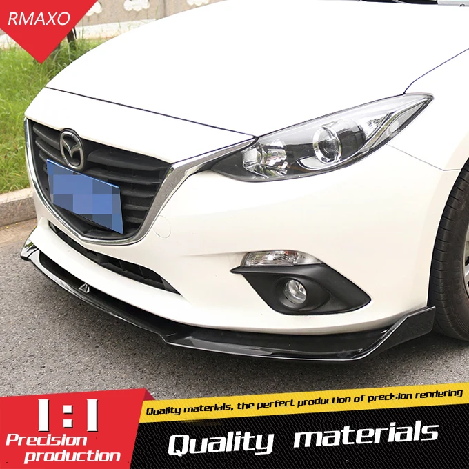 Для Mazda 3 Axela Body kit спойлер- Axela ABS задний спойлер передний бампер диффузор защитные бамперы