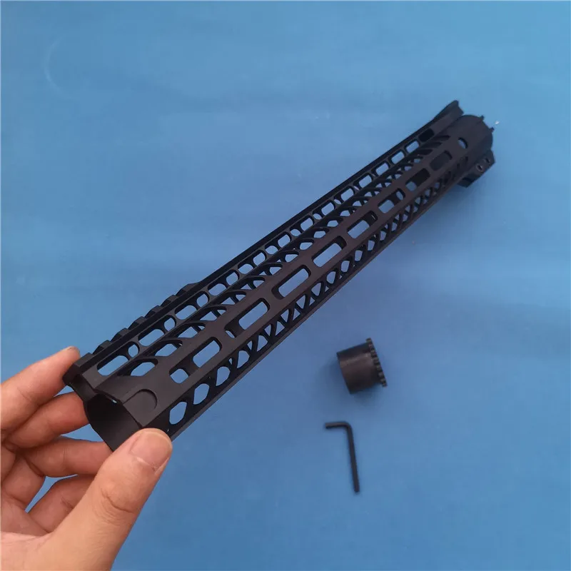 Тактический AR-15 M-LOK MLOK " 10" 1" 15" 1" тонкий свободный поплавок Handguard Пикатинни кронштейн подходит M4 M16