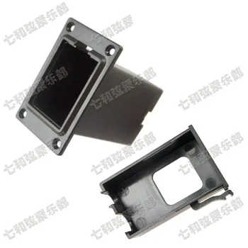 

2 Pcs Black 9V Battery Boxs Holder Case Compartment Cover for Active Guitar Bass Pickup guitar accessories