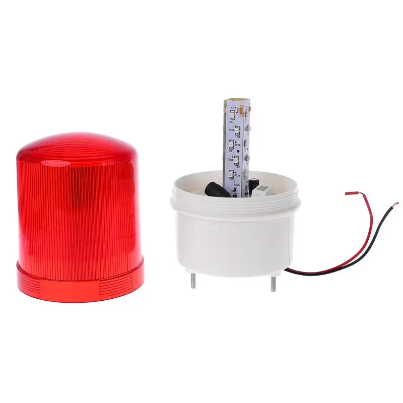 2019 NEW 220V/12V/24V LED Alarm Light Warning Lamp Signal Buzzer Rotary Strobe Flash Siren Emergency Sound Illumination Hummer | Освещение
