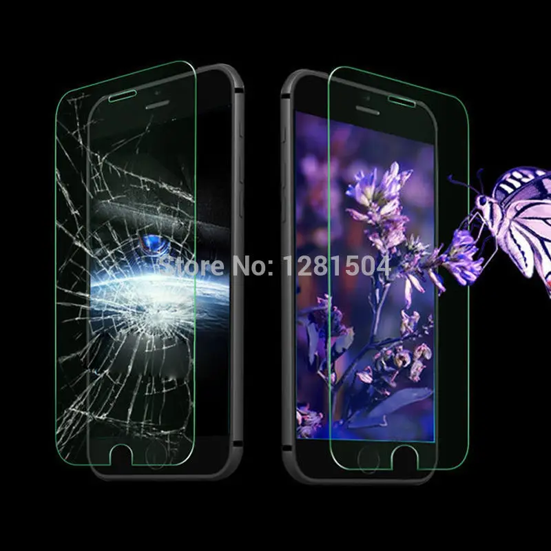 Для iphone 6 4,7 Закаленное стекло протектор экрана 0,30 мм Премиум Закаленное стекло для iphone 6 4,7 ''100 шт./партия