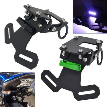 

Rear License Number Plate Frame Holder Bracket Tail Tidy Fender with Led Light For KAWASAKI Z 900 Z900 ZR900 2017 2018 2019 2020