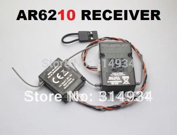 

AR6210 6CH RC RECEIVER For Dx6i dx8 dx7e dx5e dx6