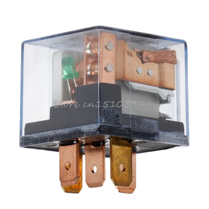 Waterproof Automotive Relay 12V 100A 5Pin SPDT Car Control Device Car Relays Drop Ship