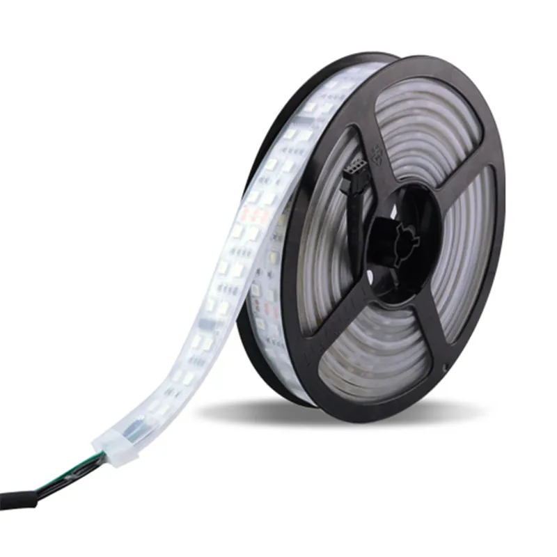 Ws2812 1812 IC Светодиодная лента 5 м 600 светодиодов Водонепроницаемая RGB DC 12 В мощность