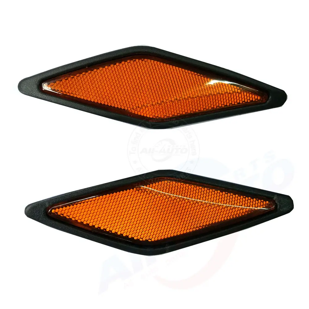 

Left Right Front Fender Reflectors Side Reflector Fits Mitsubishi Montero Pajero V75W 00-03