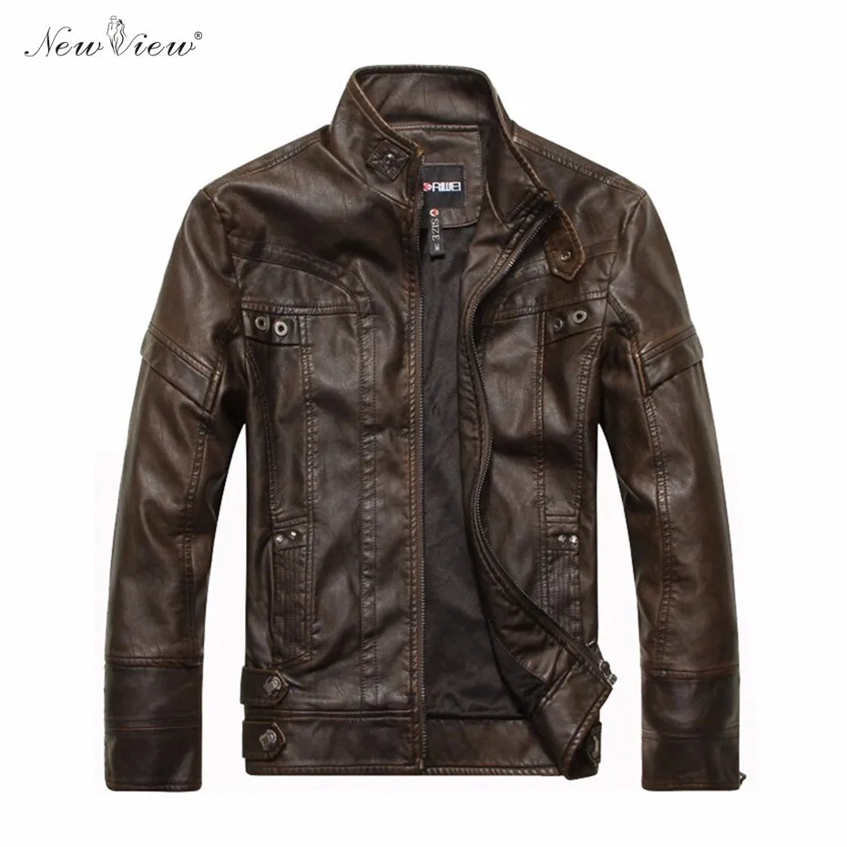 veste cuir homme