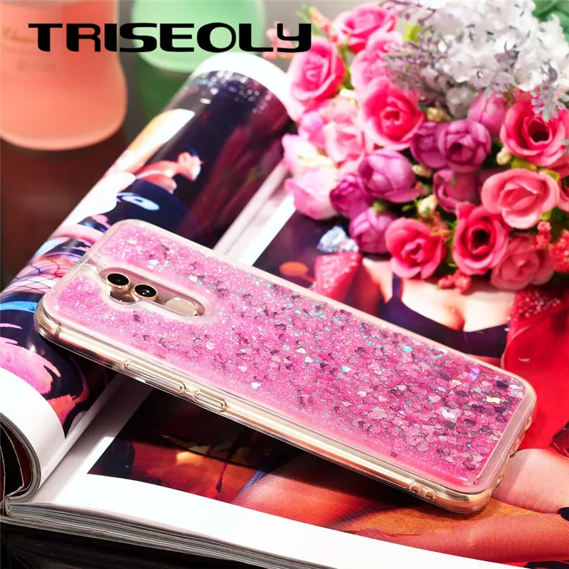 TRISEOLY чехол для Huawei Mate 20 Lite мягкий TPU Модный зыбучий песок водопад задняя крышка