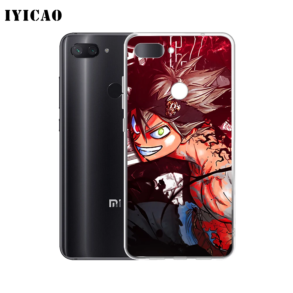 IYICAO Asta черный клевер мягкий силиконовый чехол для телефона Xiaomi Redmi 4A 5A 6A Note 7 6 5 Pro