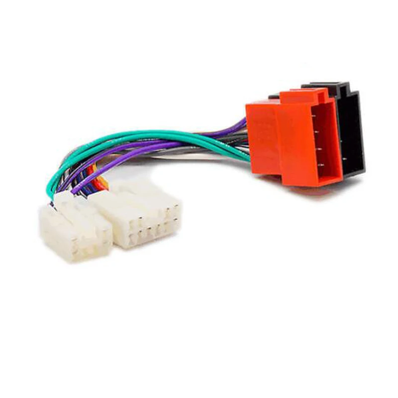 

Biurlink Car Factory Radio Stereo ISO Plug Wiring For Toyota ISO Wiring Harness Adaptor Cable Connector Leading Loom