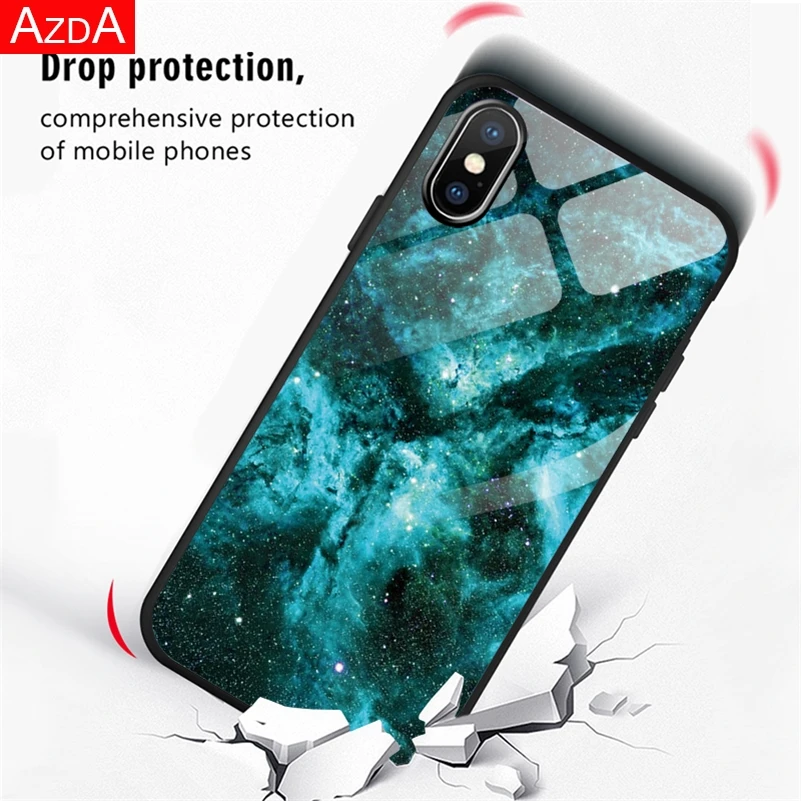 Чехол из закаленного стекла для Samsung Galaxy A30 A40 A50 A70 M10 M20 J4 J6 J5 J7 2017 S8 S9 S10 Plus A6 A7 A8 A9