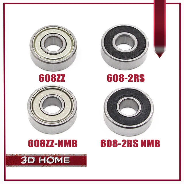 Buy 5PCS ABEC 7 Deep groove ball bearing 608ZZ 608z