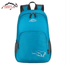 Легкий складной спортивный небольшой походный рюкзак для путешествий для женщин и мужчин водонепроницаемый рюкзак из нейлона