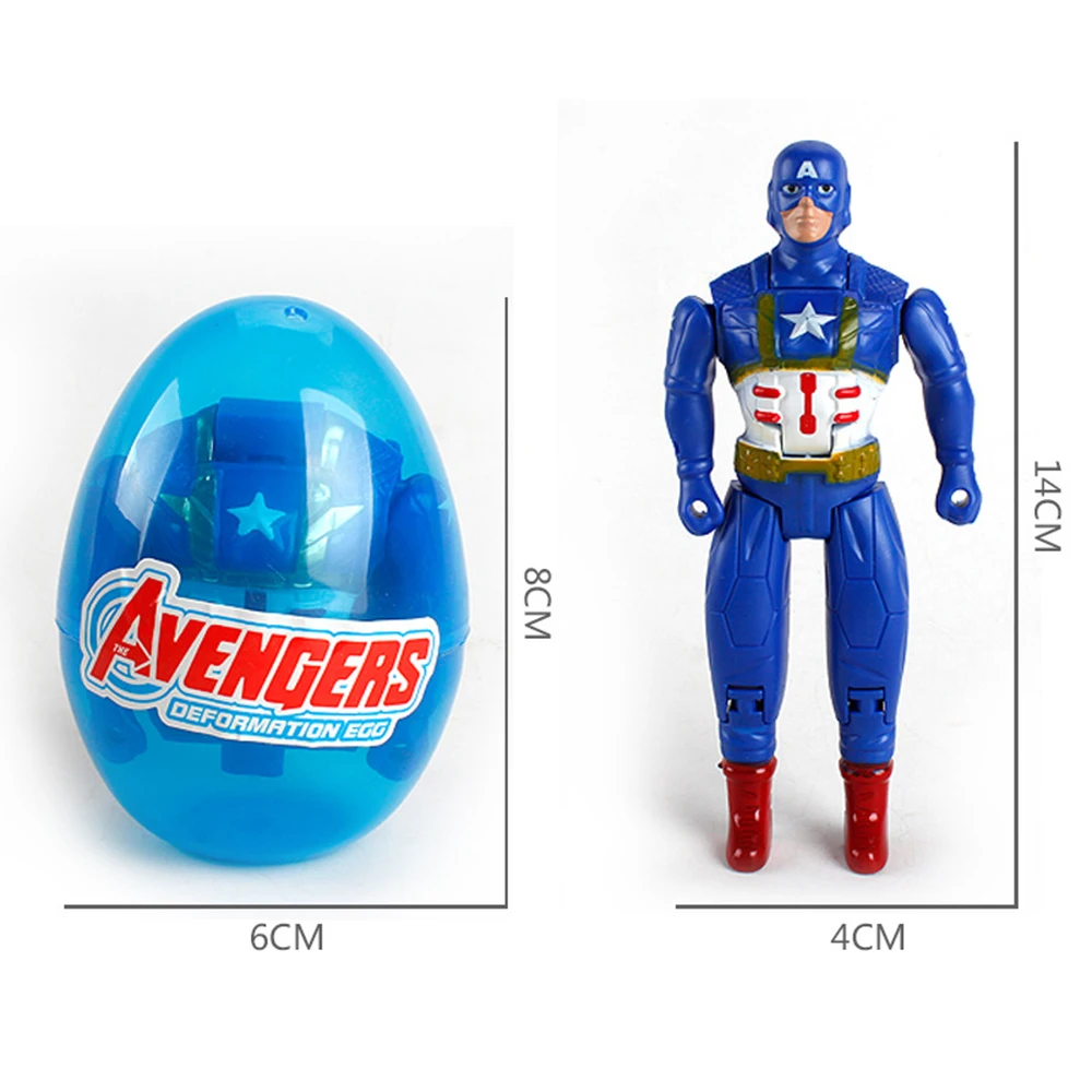 Фильмы Marvel Фигурки Мстителей супер герой Капитан Америка Халк Тор Железный человек Фигурки деформационные игрушки подарок для детей
