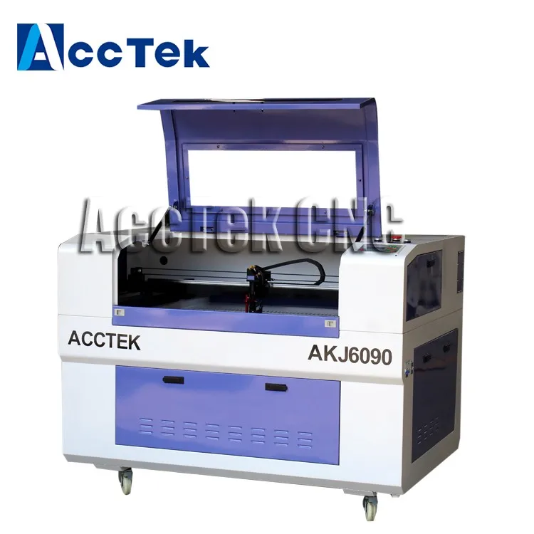 ACCTEK Cnc 9060 laser Router Table Engraver 3d Portrait wood Laser ...