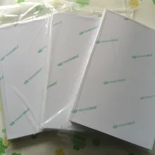 Ручка Ультра-тонкая Обложка для хлопок одежды одежда футболка A4 сопло для расплыления краски размером светлый цвет Теплообменной бумагой футболка бумаги 60 шт./лот