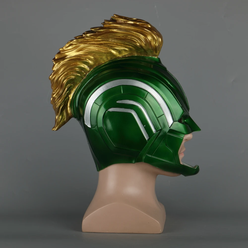 High Quality PVC Helmet Captain Marvel Carol Danvers Superohero Mask Women Cosplay Helmet Costume Halloween Party Prop (7)