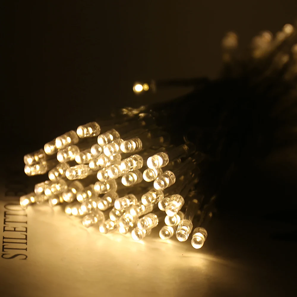 1M-10M LED String Light Battery Operated LED String Lights Christmas Lights Home LED Lights Decoration Waterproof Fairy Lights