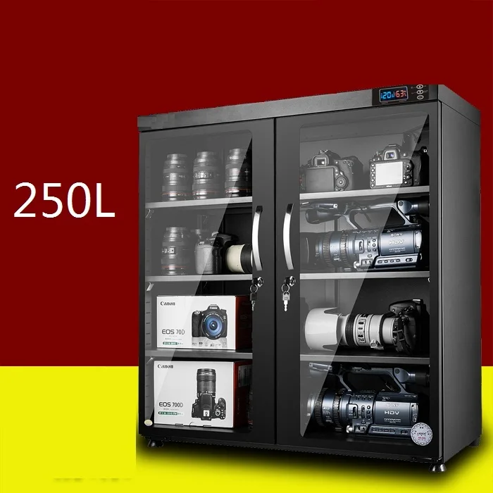 250l Led Digital Display Electronic Auto Dry Cabinet Moisture