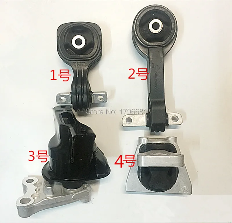 CAPQX 4PCS High quality Engine mounting mount for HONDA CIVIC 2006 