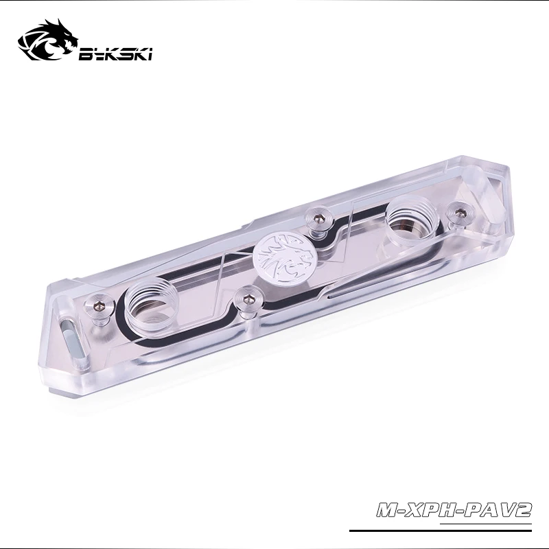 

Bykski RAM Water Cooling Block use for Dual Channel 2pcs RAM Cooled / Copper Radiator with Metal Cover