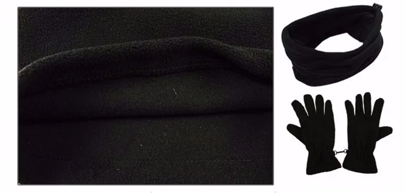 2017 Football soccer training outdoor sports warm set multifunctional neck collar Circle hat riding soccer scarf gloves5