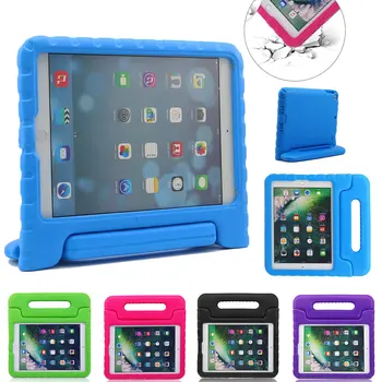

Kids Children Thick EVA foam Shockproof Case For iPad Air/ Air 2 Safe Rugged Proof Foam Case Handle Stand For iPad 2017 9.7