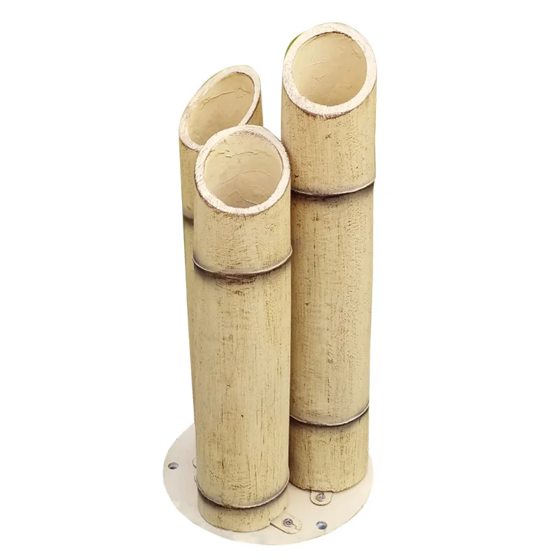 Outdoor LED imitation bamboo landscape lights garden park scenic grass lawn lighting, engineering custom lamps
