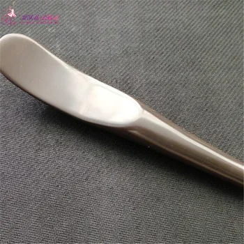 

HIMABM 1 pcs Natural bian stone scraping plate with acupuncture stick facial massage gua sha board back scrapping health care