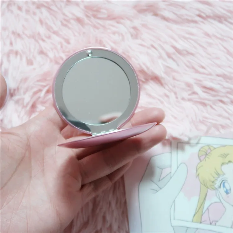 Японский Амин Сейлор Мун лунный свет памяти серии кристалл звезда косметический макияж сложенный зеркальный чехол коробка Косплей Подарки