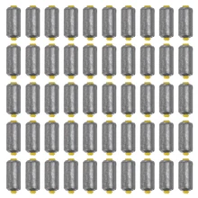 Blusea 50 шт рыболовные грузила провода вес 1/2/2,5/3/3,5/4g для бас судак толстый рыболовные снасти аксессуары для инструментов