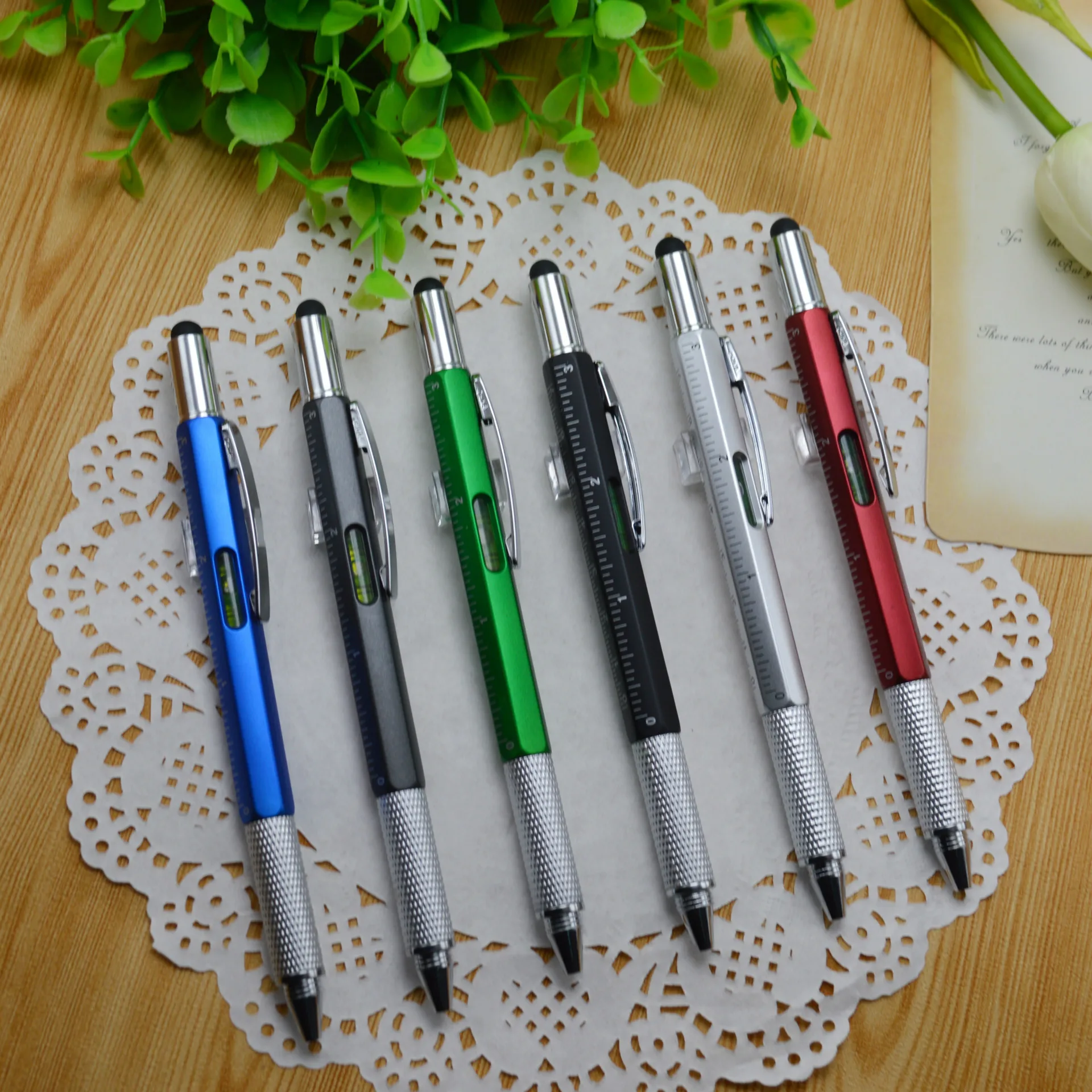 100pcs/set Multifunctional Screwdriver,ball Pen Caliper Pen Plastic