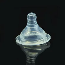 1 шт./партия, Силиконовые мягкие детские соски с широким горлышком, натуральные соски с перекрестными отверстиями