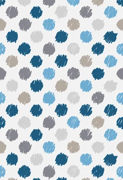 

HUAYI 5x7ft Vertical Colourful Polka Dots Backdrop Art Fabric Photography Prop Newborn Background XT-5635