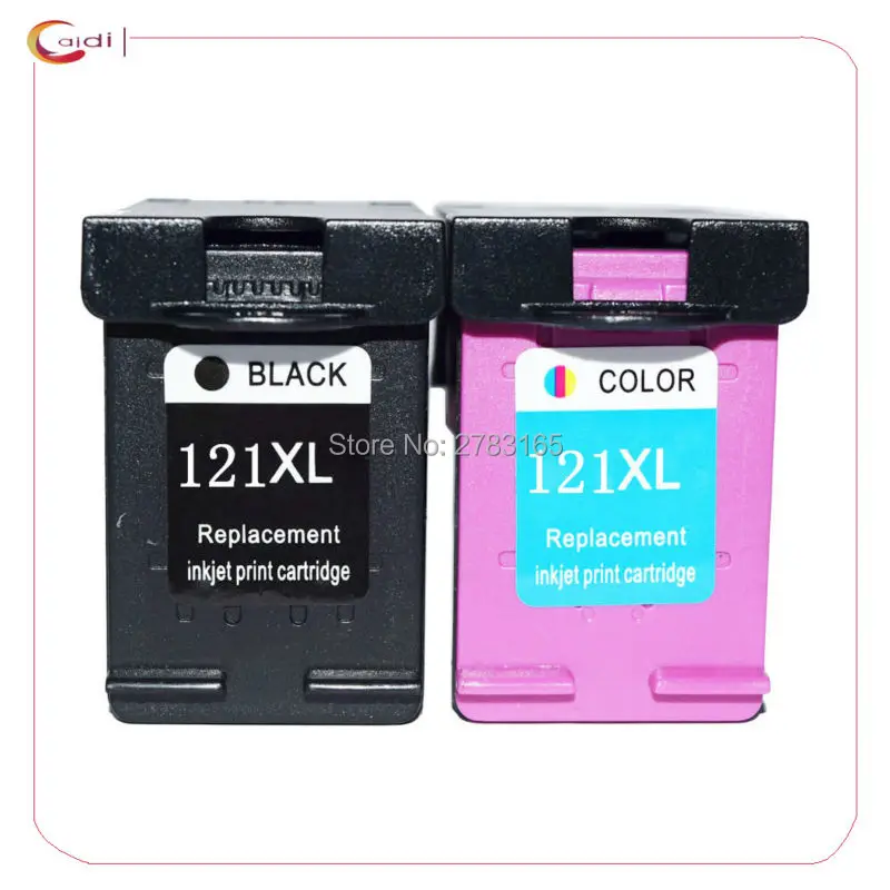 2 цвета Совместимый картридж HP 121 XL HP121 для Deskjet F4283 F2423 F2483 F2493 F4275 D1660 D1663 D2500 D2560 D2563 |
