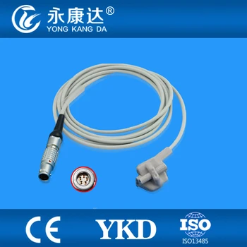 

Monitor for Goldway UT4000F Spo2 Sensor Cable,Pediatric Soft Tip type,mental 5pin