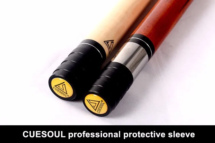 CUESOUL 58 "Professional 1/2 Соединенные бильярдный кий Stick 11,5 мм/12,75 мм Совет 147 см для черный 8 девять мяч с Чехол