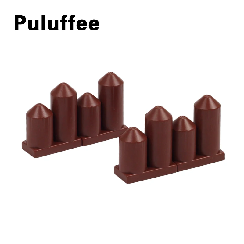 

Small Fence Building Blocks DIY Toys Bricks Parts Accessories Compatible with Duploes Toy For Kid Brinquedos