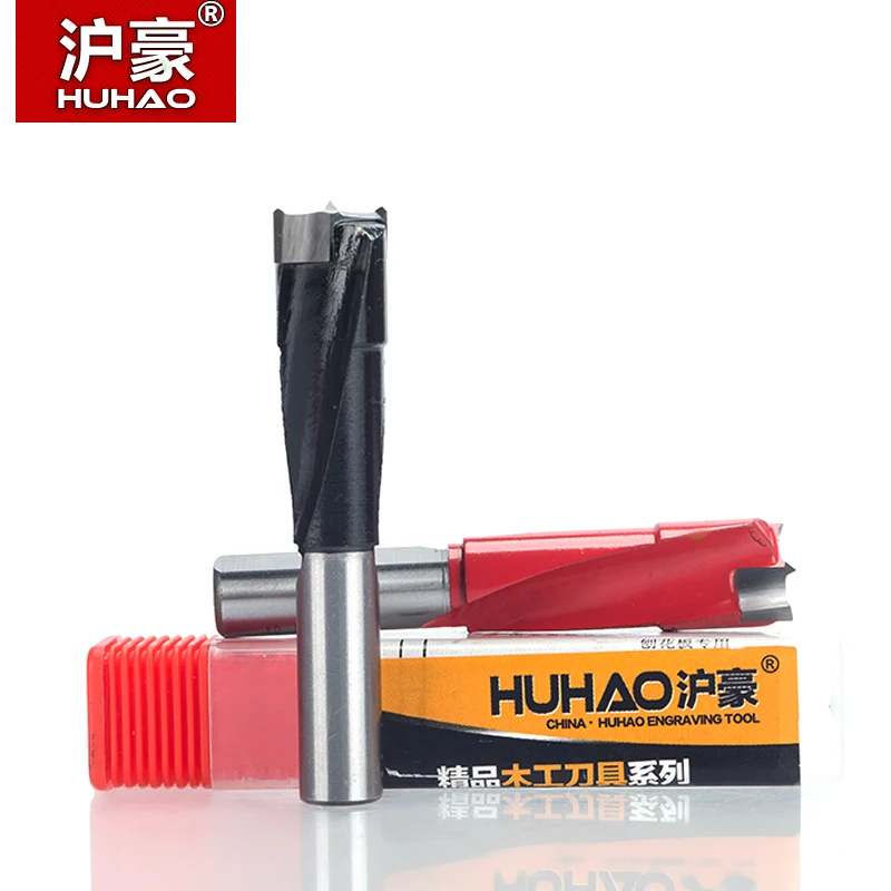 HUHAO 1pc Industrial Grade wood drill bit 70mm length router bits for wood row drilling for boring machine 16mm-35mm endmill