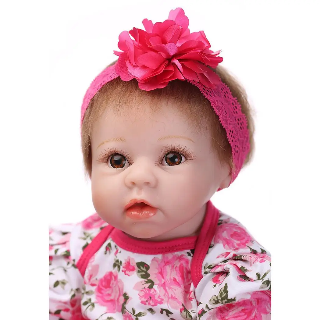 kids soft silicone realistic with clothes reborn baby doll red 2