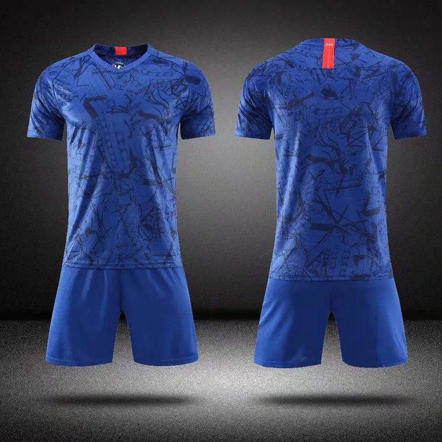 

Blank men's football jersey suit and football jersey training suit suit running sportswear can be customized