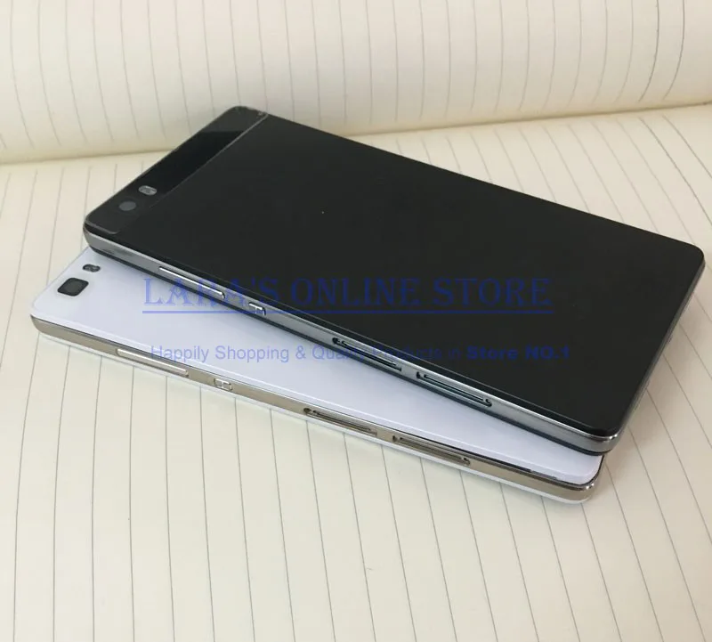 

Original for HUAWEI Ascend P8 Lite 5" Inch Full Front LCD Plate + Middle Frame +Rear Back Battery Door Cover Housing